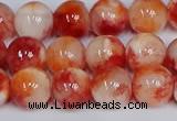 CMJ1141 15.5 inches 8mm round jade beads wholesale