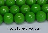 CMJ116 15.5 inches 10mm round Mashan jade beads wholesale