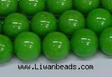 CMJ117 15.5 inches 12mm round Mashan jade beads wholesale