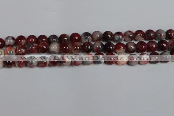 CMJ1183 15.5 inches 12mm round jade beads wholesale