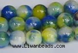 CMJ1221 15.5 inches 8mm round jade beads wholesale