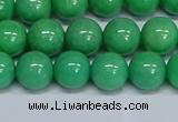 CMJ130 15.5 inches 10mm round Mashan jade beads wholesale