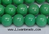 CMJ131 15.5 inches 12mm round Mashan jade beads wholesale