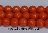 CMJ143 15.5 inches 8mm round Mashan jade beads wholesale