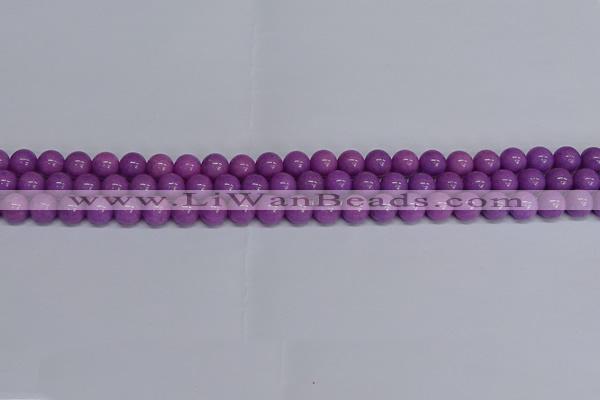 CMJ164 15.5 inches 8mm round Mashan jade beads wholesale