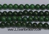 CMJ176 15.5 inches 4mm round Mashan jade beads wholesale