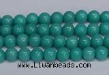 CMJ190 15.5 inches 4mm round Mashan jade beads wholesale