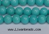 CMJ192 15.5 inches 8mm round Mashan jade beads wholesale