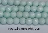 CMJ212 15.5 inches 6mm round Mashan jade beads wholesale