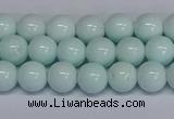 CMJ213 15.5 inches 8mm round Mashan jade beads wholesale