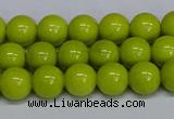 CMJ220 15.5 inches 8mm round Mashan jade beads wholesale