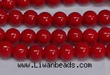 CMJ226 15.5 inches 6mm round Mashan jade beads wholesale