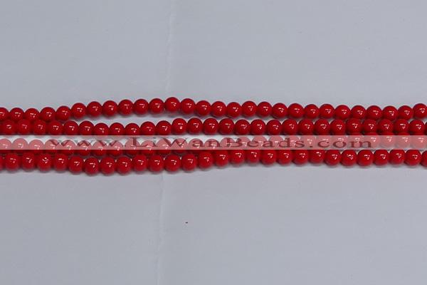 CMJ226 15.5 inches 6mm round Mashan jade beads wholesale