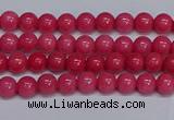 CMJ232 15.5 inches 4mm round Mashan jade beads wholesale