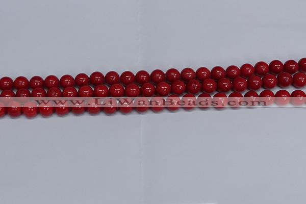 CMJ24 15.5 inches 8mm round Mashan jade beads wholesale