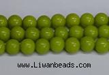 CMJ268 15.5 inches 6mm round Mashan jade beads wholesale