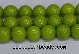 CMJ269 15.5 inches 8mm round Mashan jade beads wholesale