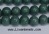 CMJ291 15.5 inches 10mm round Mashan jade beads wholesale