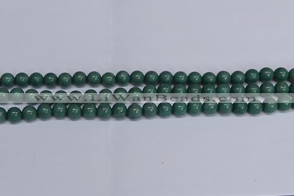 CMJ291 15.5 inches 10mm round Mashan jade beads wholesale