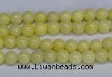 CMJ295 15.5 inches 4mm round Mashan jade beads wholesale