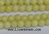 CMJ296 15.5 inches 6mm round Mashan jade beads wholesale