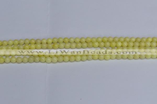 CMJ296 15.5 inches 6mm round Mashan jade beads wholesale