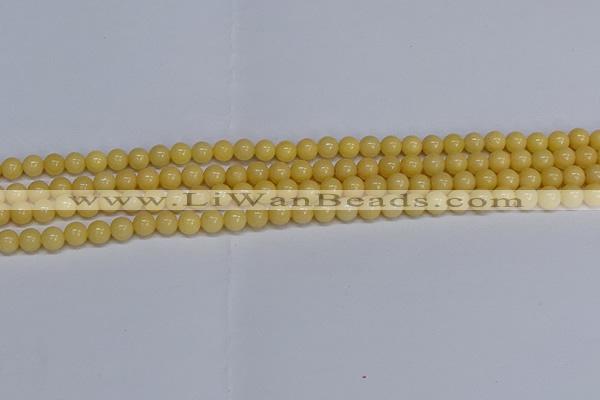 CMJ303 15.5 inches 6mm round Mashan jade beads wholesale