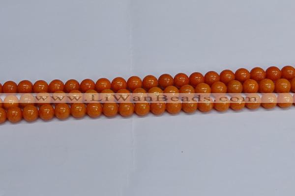 CMJ311 15.5 inches 8mm round Mashan jade beads wholesale