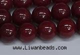 CMJ33 15.5 inches 12mm round Mashan jade beads wholesale