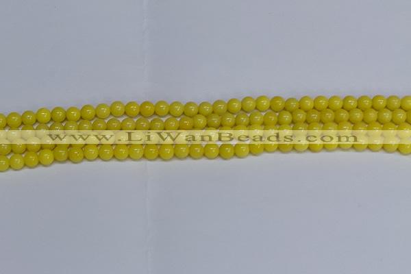 CMJ37 15.5 inches 6mm round Mashan jade beads wholesale