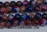 CMJ429 15.5 inches 6mm round rainbow jade beads wholesale