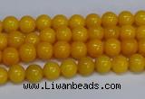 CMJ43 15.5 inches 4mm round Mashan jade beads wholesale