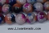 CMJ431 15.5 inches 10mm round rainbow jade beads wholesale