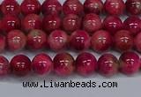 CMJ478 15.5 inches 6mm round rainbow jade beads wholesale