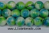 CMJ522 15.5 inches 10mm round rainbow jade beads wholesale