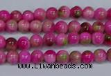 CMJ547 15.5 inches 4mm round rainbow jade beads wholesale