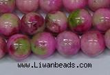 CMJ551 15.5 inches 12mm round rainbow jade beads wholesale