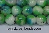 CMJ628 15.5 inches 12mm round rainbow jade beads wholesale