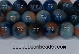 CMJ634 15.5 inches 10mm round rainbow jade beads wholesale