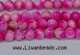 CMJ638 15.5 inches 4mm round rainbow jade beads wholesale