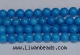 CMJ64 15.5 inches 4mm round Mashan jade beads wholesale