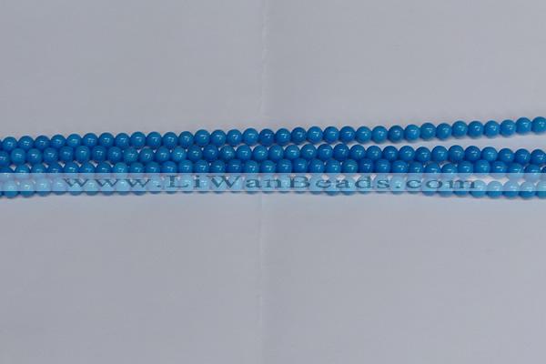 CMJ64 15.5 inches 4mm round Mashan jade beads wholesale