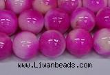 CMJ642 15.5 inches 12mm round rainbow jade beads wholesale