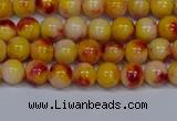 CMJ646 15.5 inches 6mm round rainbow jade beads wholesale