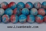 CMJ661 15.5 inches 8mm round rainbow jade beads wholesale