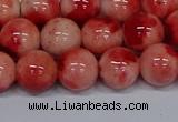 CMJ684 15.5 inches 12mm round rainbow jade beads wholesale