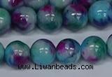 CMJ691 15.5 inches 12mm round rainbow jade beads wholesale