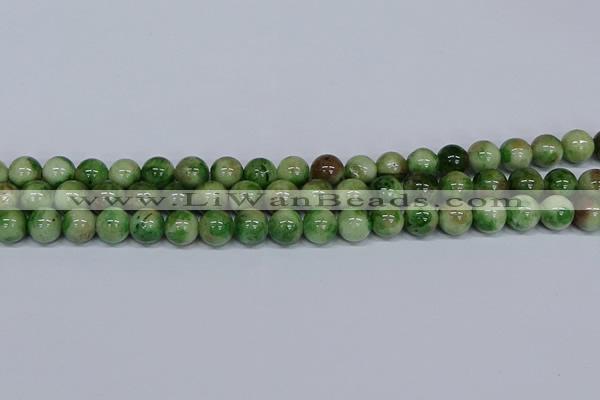 CMJ704 15.5 inches 10mm round rainbow jade beads wholesale