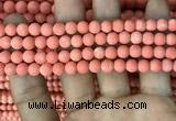 CMJ826 15.5 inches 6mm round matte Mashan jade beads wholesale