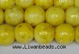 CMJ907 15.5 inches 8mm round Mashan jade beads wholesale